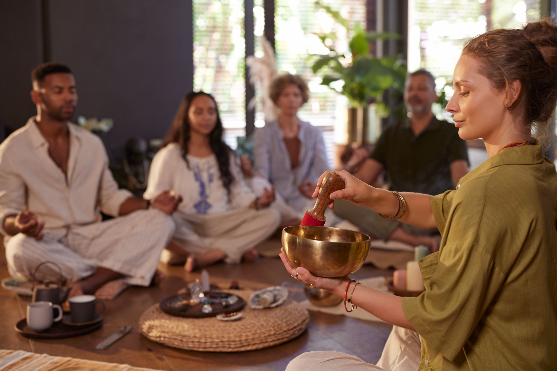 Sound healing meditation